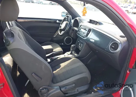 2013 Volkswagen Beetle 2.0T Turbo из США, поврежденный, VIN 3VWVA7AT7DM624298